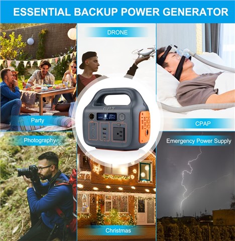 戶(hù)外便攜式儲能電源300W 500Wh 14.4V 35Ah