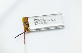 3.7V 600mAh藍牙通訊消費數碼類(lèi)聚合物鋰電池