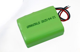 7.2V 650mAh 礦下設備鎳氫電池 7.2V 650mAh 礦下設備鎳氫電池